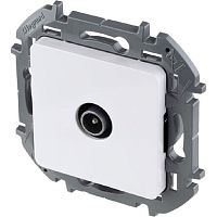 Розетка TV Проходная без рамки Legrand Inspiria 1-м. белый картинка